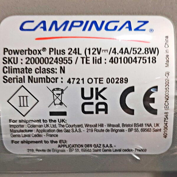 Lada izoterma electrica alimentare 12V Campingaz Powerbox Plus 28 litri 2000024956