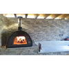 Cuptor traditional pentru pizza pe lemne Maximus negru