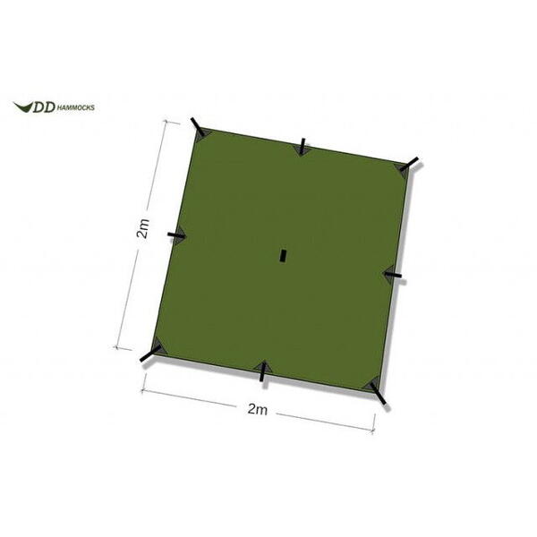 Tenda 2x2m Prelata DD Hammocks Olive Green - 707273931658
