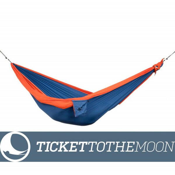 Hamac Ticket to the Moon King Size Royal Blue -Orange - 320 × 230 cm - TMK3935