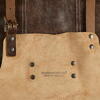 Sort din piele pentru gratar Premium Feuermeister antique coniac XL 100 x 80 cm 8701010303 cu bretele incrucisate