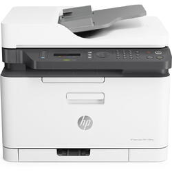 Imprimanta FL, HP, Color Laser MFP 179fwg, 4in1, A4 USB LAN WiFi, Alb/Negru