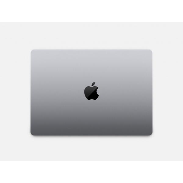 Laptop Apple 14.2'' MacBook Pro 14 Liquid Retina XDR, Apple M2 Pro chip (10-core CPU), 16GB, 512GB SSD, Apple M2 Pro 16-core GPU, macOS Ventura, Space Grey, INT keyboard, 2023