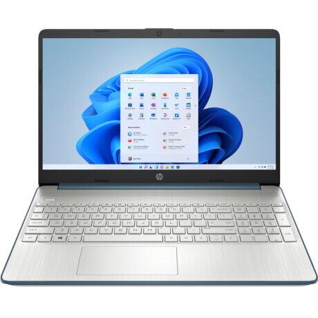 Laptop HP 15s-fq5008nq, 15.6 inch FHD, Intel Core i7-1255U, 16GB RAM, 512GB SSD, Free DOS, Albastru