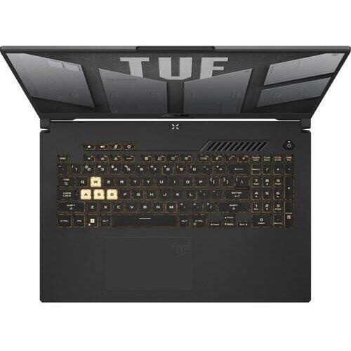 Laptop Gaming Asus TUF F17 FX707ZM, 17.3 inch FHD, Intel Core i7-12700H, 8GB RAM, 1TB SSD, nVidia GeForce RTX 3060 6GB, No OS, Gri