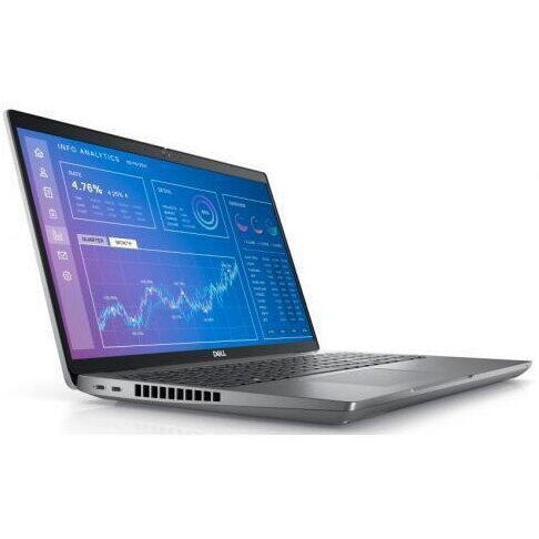 Laptop Dell Precision 3570, 15.6 inch FHD, Intel Core i7-1255U, 32GB RAM, 1TB SSD, nVidia RTX A500 4GB, Windows 11 Pro, Gri