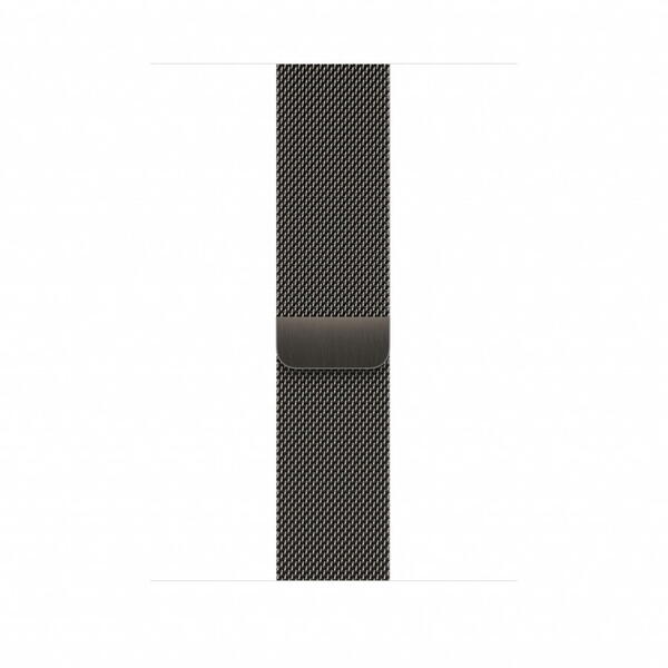 Apple Watch 8, GPS, Cellular, Carcasa Graphite Stainless Steel 45mm, Graphite Milanese Loop