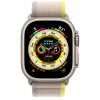 Apple Watch Ultra, GPS, Cellular, Carcasa Titanium 49mm, Yellow/Beige Trail Loop - S/M