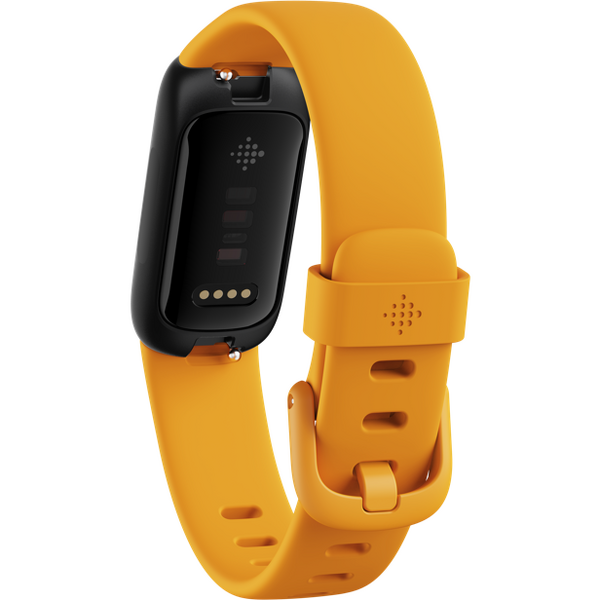 Bratara fitness Fitbit Inspire 3 Morning Glow/Black