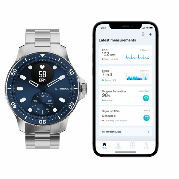 Withings Scanwatch Horizon Special Edition 43mm - Blue