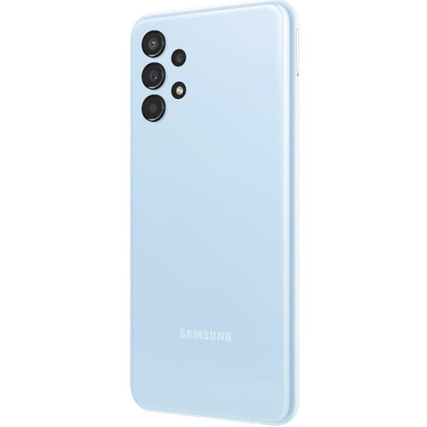 Telefon mobil Samsung Galaxy A13 New (A137), 128GB, 4GB RAM, 4G, Nacho Blue