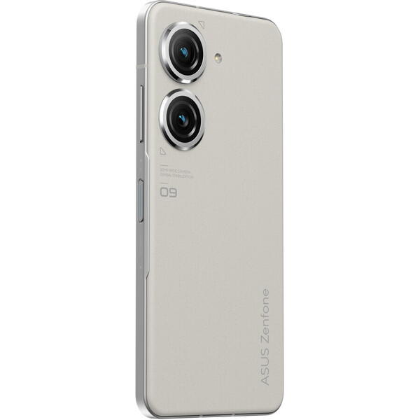 Telefon mobil ASUS Zenfone 9, Dual SIM, 8GB RAM, 256GB, 5G, Moonlight White