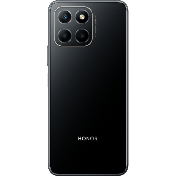 Telefon mobil Honor X6, Smart, SIM dual, 4 GB RAM, 64 GB, LTE, Negru