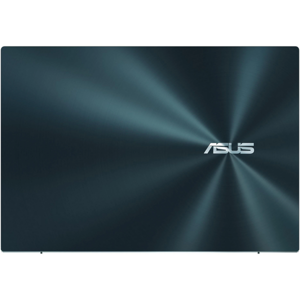 Resigilat: Laptop ASUS Zenbook Pro Duo 15 OLED UX582HS cu procesor Intel® Core™ i9-11900H, 15.6, 4K, 32GB, 1TB SSD, NVIDIA® GeForce® RTX™ 3080 8GB, Windows 11 Pro, Albastru