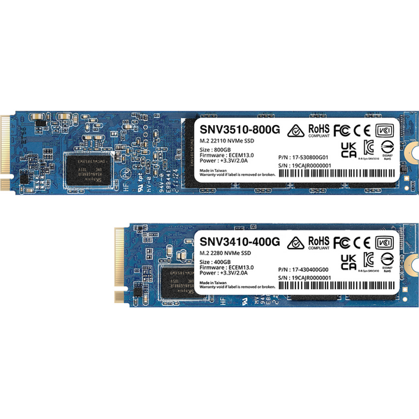 Synology Solid-State Drive (SSD) Synologoy SNV3410-800G NVMe PCIe M.2, 800GB
