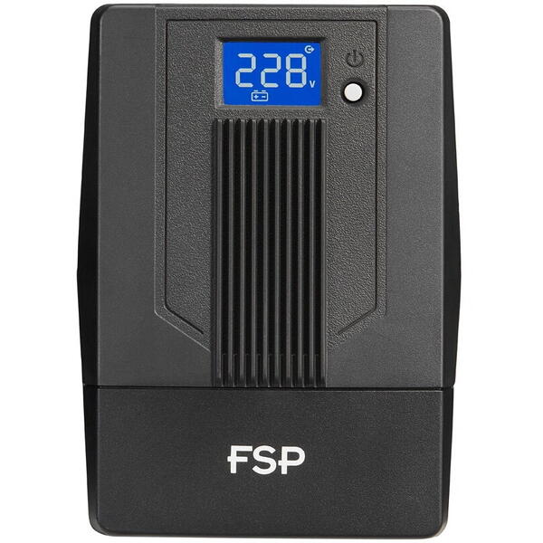 UPS FORTRON PPF3602700 iFP 600, 600VA/360W, AVR, 2 prize Schuko, LCD Display