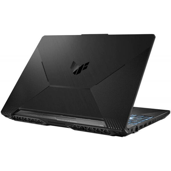 Laptop Gaming ASUS TUF FX506HF-HN017, Intel Core i5-11400H, 15.6" FHD 144Hz, 16GB RAM, SSD 512GB, GeForce RTX 2050 4GB, Fara OS