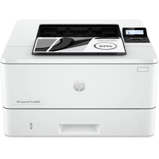 Imprimanta Monocrom HP Plus LaserJet Pro 4002dne, A4, Duplex, Retea, Alb