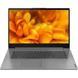 Laptop Lenovo Ideapad 3 17ITL6, 17.3 inch HD+, Intel Core i5-1155G7, 12GB RAM, 1TB HDD + 128GB SSD, Intel Iris Xe Graphics, Free DOS, Gri