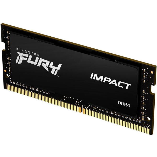 Memorie notebook Kingston FURY Impact, 16GB, DDR4, 2666MHz, CL16