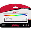 Memorie Kingston FURY Beast RGB Limited Edition, 8GB DDR4, 3200MHz CL16