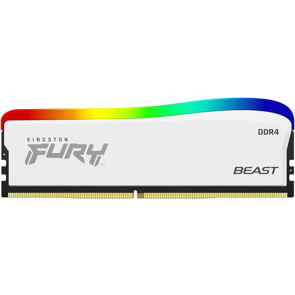 Memorie Kingston FURY Beast RGB Limited Edition, 16GB DDR4, 3600MHz CL18