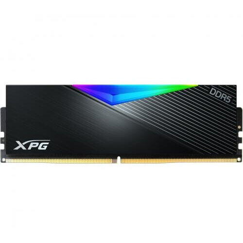 Adata Kit Memorie A-Data XPG Lancer RGB Black Intel XMP 3.0/AMD EXPO, 32GB, DDR5-6400MHz, CL32, Dual channel