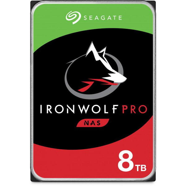 Hard Disk Server Seagate IronWolf PRO 8TB, SATA, 256MB, 3.5inch