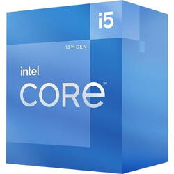 Procesor Intel Core i5-12600, socket 1700, 6 C / 12 T, 3.30 GHz - 4.80 GHz, 18 MB cache, 65 W