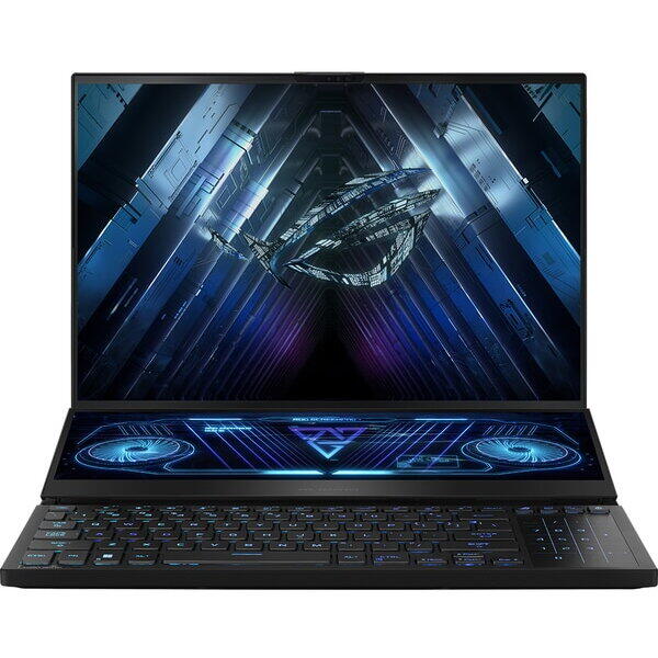 Laptop Gaming ASUS ROG Zephyrus Duo 16 GX650PY-NM049W, AMD Ryzen 9-7945HX, 16" 2560x1600 240Hz, 32GB RAM, SSD 2TB, GeForce RTX 4090 16GB, Windows 11 Home