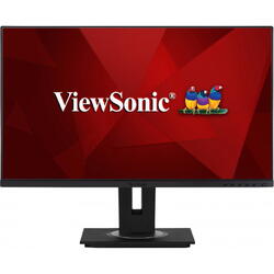 Monitor LED ViewSonic VG2756-4K 27 inch UHD IPS 5 ms 60 Hz USB-C, Negru