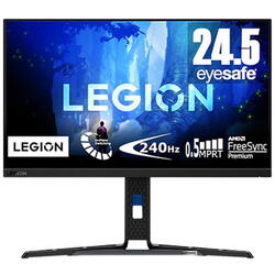 Monitor Gaming Lenovo Legion Y25-30, 24.5", IPS, Full HD, 240Hz, Negru