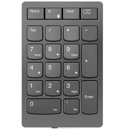 Tastatura numerica wireless Lenovo Go, Negru