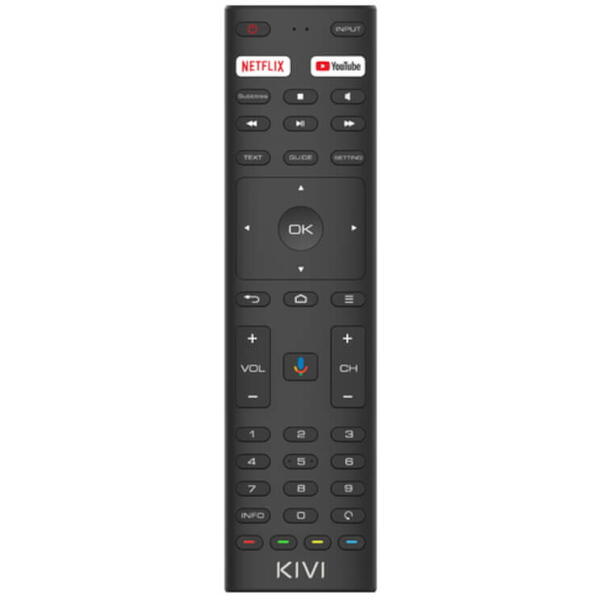 Televizor Smart LED Kivi 24H750NB, 60 cm, HD, Clasa F, Negru