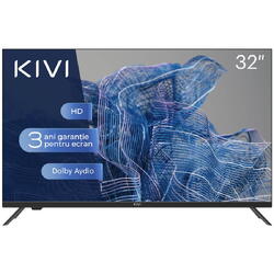 Televizor LED Kivi 32H550NB, 80 cm, HD, Clasa G, Negru