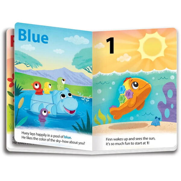 Learning Resources Invatam culorile & numerele cu Spike si prietenii