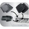 Accesoriu pentru gofre Tefal XA724810, compatibil cu OptiGrill+ si OptiGrill Elite, plăci antiaderente, negru
