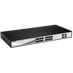 Switch D-Link DGS-1210, 16 x 10/100/1000, 4 Combo SFP