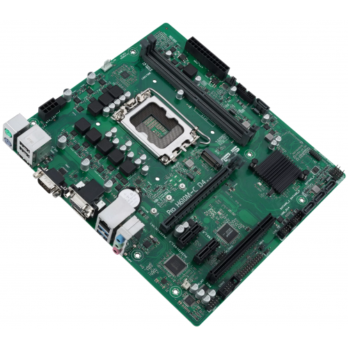 Placa de baza ASUS Pro H610M-C D4-CSM, Intel H610, Socket 1700, mATX