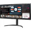Monitor LG 34WP550-B, 34 inch FHD, 5ms, HDR10, AMD FreeSync, HDMI, Negru