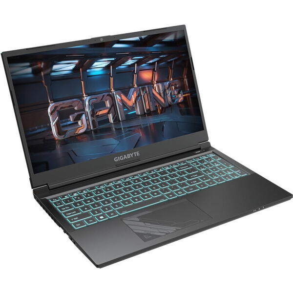 Laptop Gaming GIGABYTE G5 MF-E2EE333SD, Intel Core i5-12500H, 15.6" FHD 144Hz, 8GB RAM, SSD 512GB, GeForce RTX 4050 6GB, Fara OS