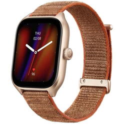 Ceas smartwatch Amazfit GTS 4 Brown Nylon Straps