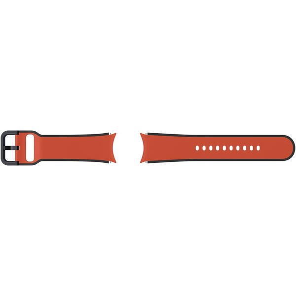 Curea smartwatch Samsung Two-tone Sport Band pentru Galaxy Watch5, 20mm, (S/M), Red