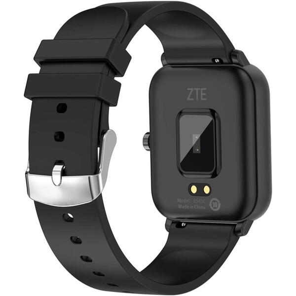 Smartwatch ZTE Watch Live, oximetru SpO2, bratara TPU, negru