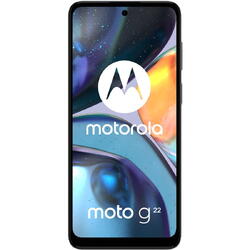 Telefon mobil Motorola Moto G22, Dual SIM, 64GB, 4GB RAM, 4G, Cosmic Black