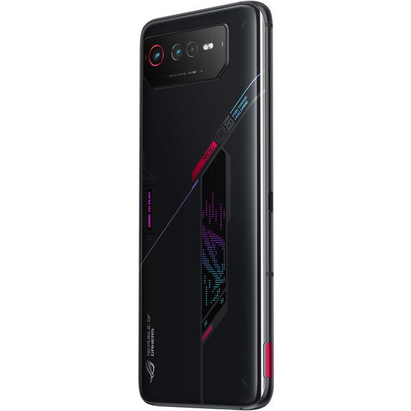 Telefon mobil ASUS ROG Phone 6, Dual SIM, 512GB, 16GB RAM, 5G, Phantom Black