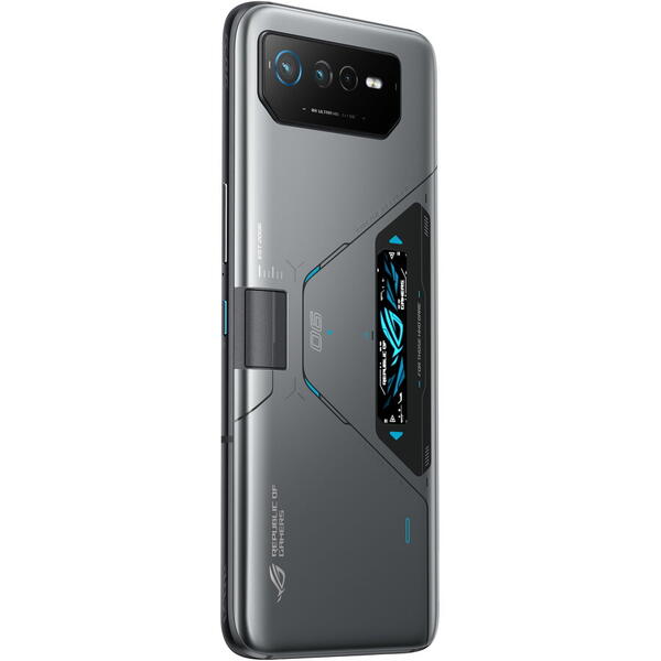 Telefon mobil ASUS ROG Phone 6D Ultimate, Dual SIM, 16GB RAM, 512GB, 5G, Space Gray