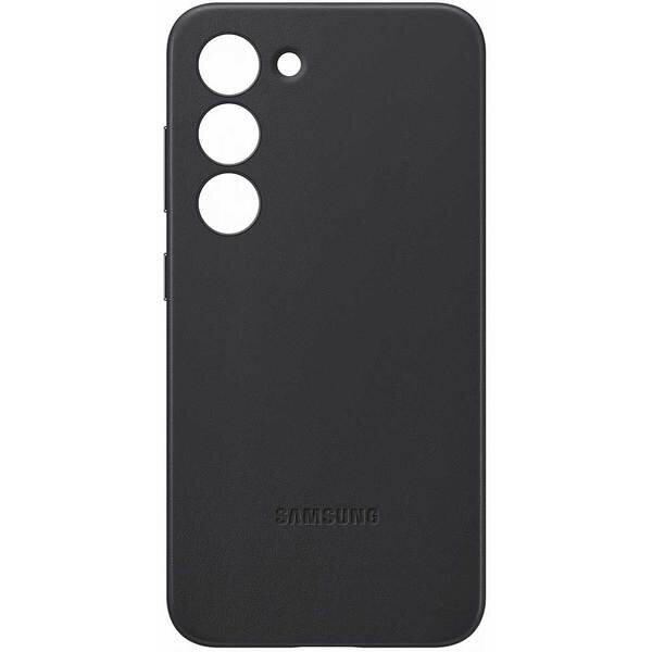 Husa telefon SAMSUNG Leather Case pentru Galaxy S23, EF-VS911LBEGWW, Black