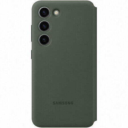 Husa Samsung Galaxy S23  Smart View Wallet Case, Kaki