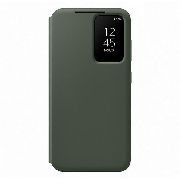 Husa  Smart Flip tip View Wallet Case,Samsung Galaxy S23 Plus (S916)  Verde